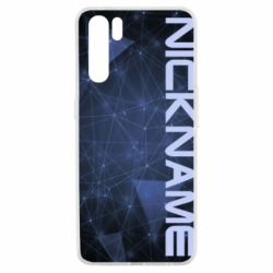 Чехол для Oppo A91/Reno3 Nickname for the game - PrintSalon