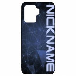 Чехол для Oppo Reno 5 Lite Nickname for the game - PrintSalon