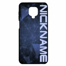 Чехол для Xiaomi Redmi Note 9S/9Pro/9Pro Max Nickname for the game - PrintSalon