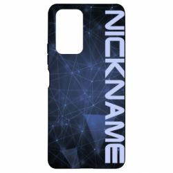 Чехол для Xiaomi Redmi Note 10 Pro Nickname for the game - PrintSalon