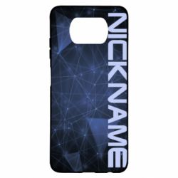 Чехол для Xiaomi Poco X3 Nickname for the game - PrintSalon