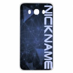 Чехол для Samsung J7 2016 Nickname for the game - PrintSalon