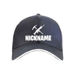 Кепка Nickname fortnite weapons - PrintSalon