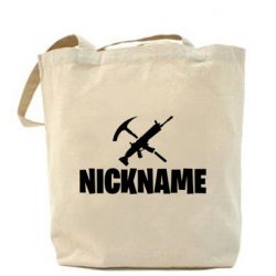 Шоппер Nickname fortnite weapons - PrintSalon