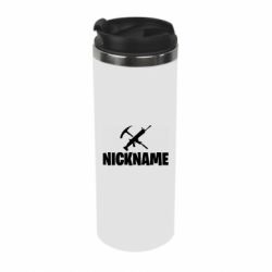Термокружка Nickname fortnite weapons - PrintSalon