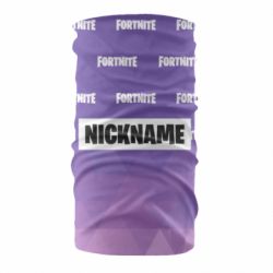 Бандана Nickname Fortnite with logo - PrintSalon