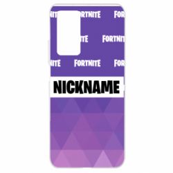 Чехол для Xiaomi Mi 10T/10T Pro Nickname Fortnite with logo - PrintSalon