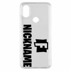 Чехол для Xiaomi Mi A2 Nickname fortnite - PrintSalon
