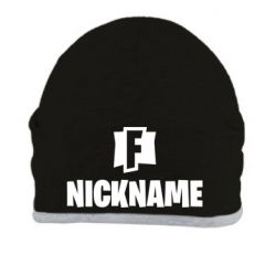 Шапка Nickname fortnite - PrintSalon