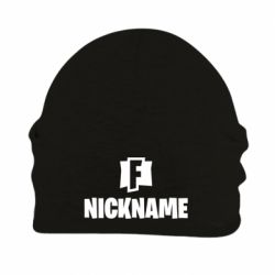 Шапка флисовая Nickname fortnite - PrintSalon