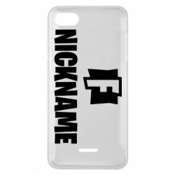 Чехол для Xiaomi Redmi 6A Nickname fortnite - PrintSalon