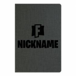 Блокнот с принто Nickname fortnite - PrintSalon