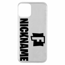 Чехол для iPhone 11 Nickname fortnite - PrintSalon