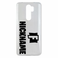 Чехол для Xiaomi Redmi Note 8 Pro Nickname fortnite - PrintSalon