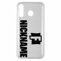 Чехол для Samsung M30 Nickname fortnite - PrintSalon