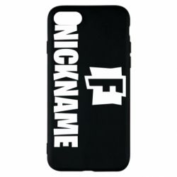 Чехол для iPhone SE 2020 Nickname fortnite - PrintSalon