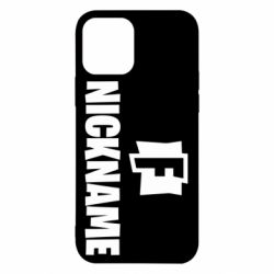 Чехол для iPhone 12 Nickname fortnite - PrintSalon