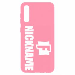 Чехол для Samsung A50 Nickname fortnite - PrintSalon