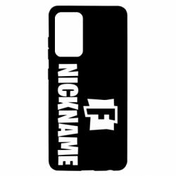 Чехол для Samsung A52 5G Nickname fortnite - PrintSalon