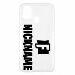 Чехол для Samsung M31 Nickname fortnite - PrintSalon