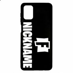 Чехол для Samsung M51 Nickname fortnite - PrintSalon