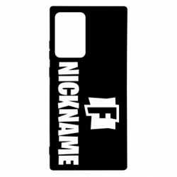 Чехол для Samsung Note 20 Ultra Nickname fortnite - PrintSalon