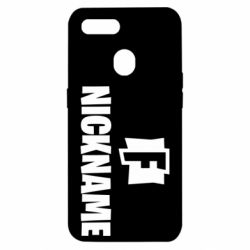 Чехол для Oppo A5s/A12 Nickname fortnite - PrintSalon