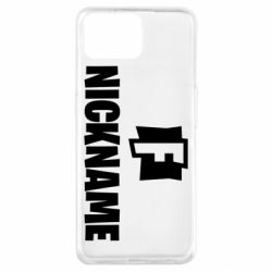 Чехол для Oppo A73 Nickname fortnite - PrintSalon