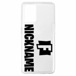 Чехол для Oppo A74 4G Nickname fortnite - PrintSalon