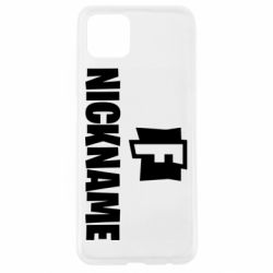 Чехол для Oppo A92s Nickname fortnite - PrintSalon
