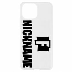 Чехол для Xiaomi Mi11 Lite Nickname fortnite - PrintSalon