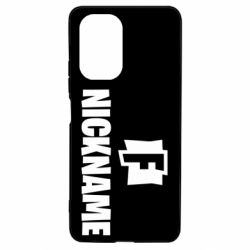 Чехол для Xiaomi Poco F3/K40 Nickname fortnite - PrintSalon