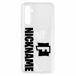 Чехол для Realme 6 Nickname fortnite - PrintSalon