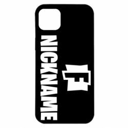 Чехол для iPhone 14 Plus Nickname fortnite - PrintSalon