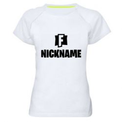 Мужская футболка Stedman Nickname fortnite - PrintSalon