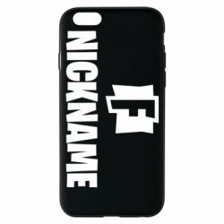 Чехол для iPhone 6/6S Nickname fortnite - PrintSalon