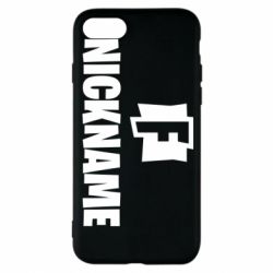 Чехол для iPhone 8 Nickname fortnite - PrintSalon
