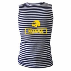 Майка-тельняшка Nickname helmet pubg - PrintSalon