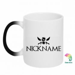 Чашка-хамелеон Nickname League of Legends 1 - PrintSalon