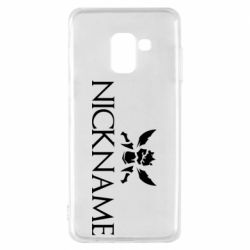 Чехол для Samsung A8 2018 Nickname League of Legends 1 - PrintSalon