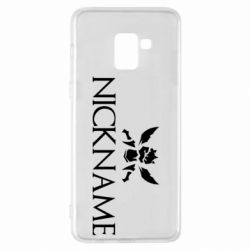 Чехол для Samsung A8+ 2018 Nickname League of Legends 1 - PrintSalon