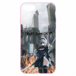 Чехол для iPhone SE 2022 Nier Automata 2B - PrintSalon