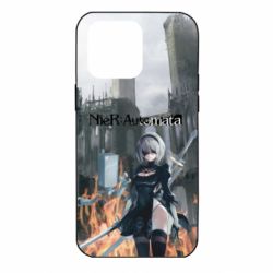 Чехол для iPhone 14 Pro Max Nier Automata 2B - PrintSalon