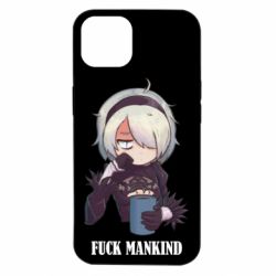 Чохол для iPhone 14 Nier. Fuck Mankind - PrintSalon
