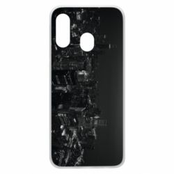 Чехол для Samsung A40 Night New York - PrintSalon