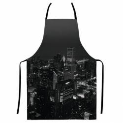 Фартук с 3D принтом Night New York - PrintSalon