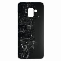 Чехол для Samsung A8+ 2018 Night New York - PrintSalon