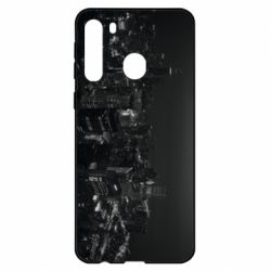 Чехол для Samsung A21 Night New York - PrintSalon