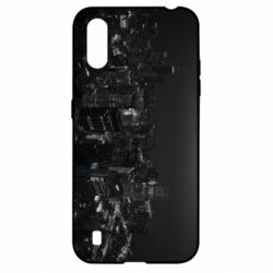 Чехол для Samsung A01/M01 Night New York-PrintSalon Чехол для Samsung A01/M01 Night New York