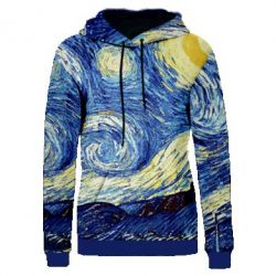 Жіноче 3D худі Night